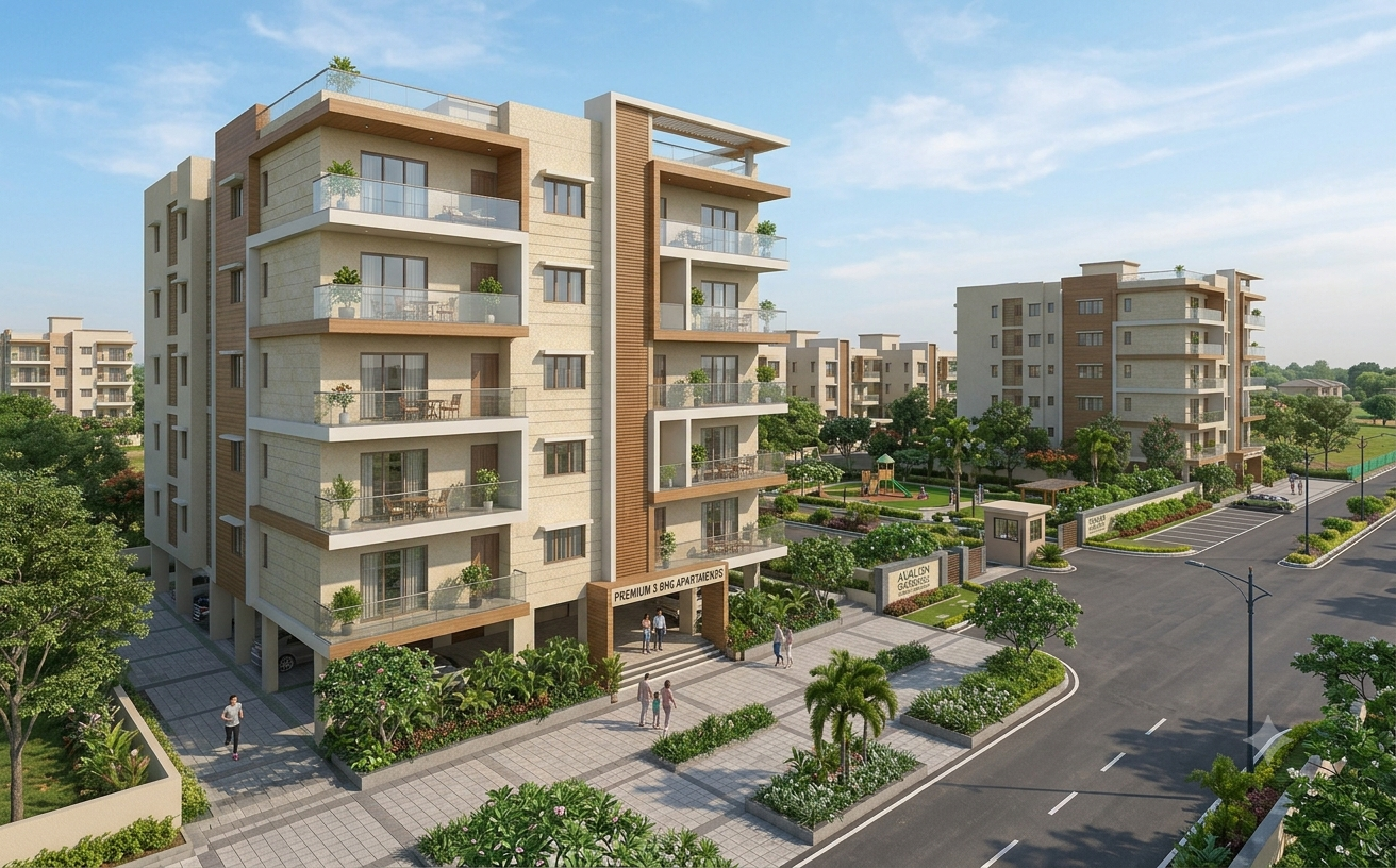 3 BHK Residential Apartments